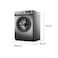 Front Loading Washing Machine 7 kg 155 kW BWF-007 Silver  (Installation Not Included)
