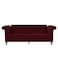 In House Serena 2 In 1 Sofabed Linen Upholstered - Burgundy