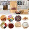 Generic Kraft Stand Up Pouch Bags, 50Pcs 12*20Cm Kraft Paper Zipper Pouch, Storage Brown Paper Bags With Zip Lock And Transparent Window