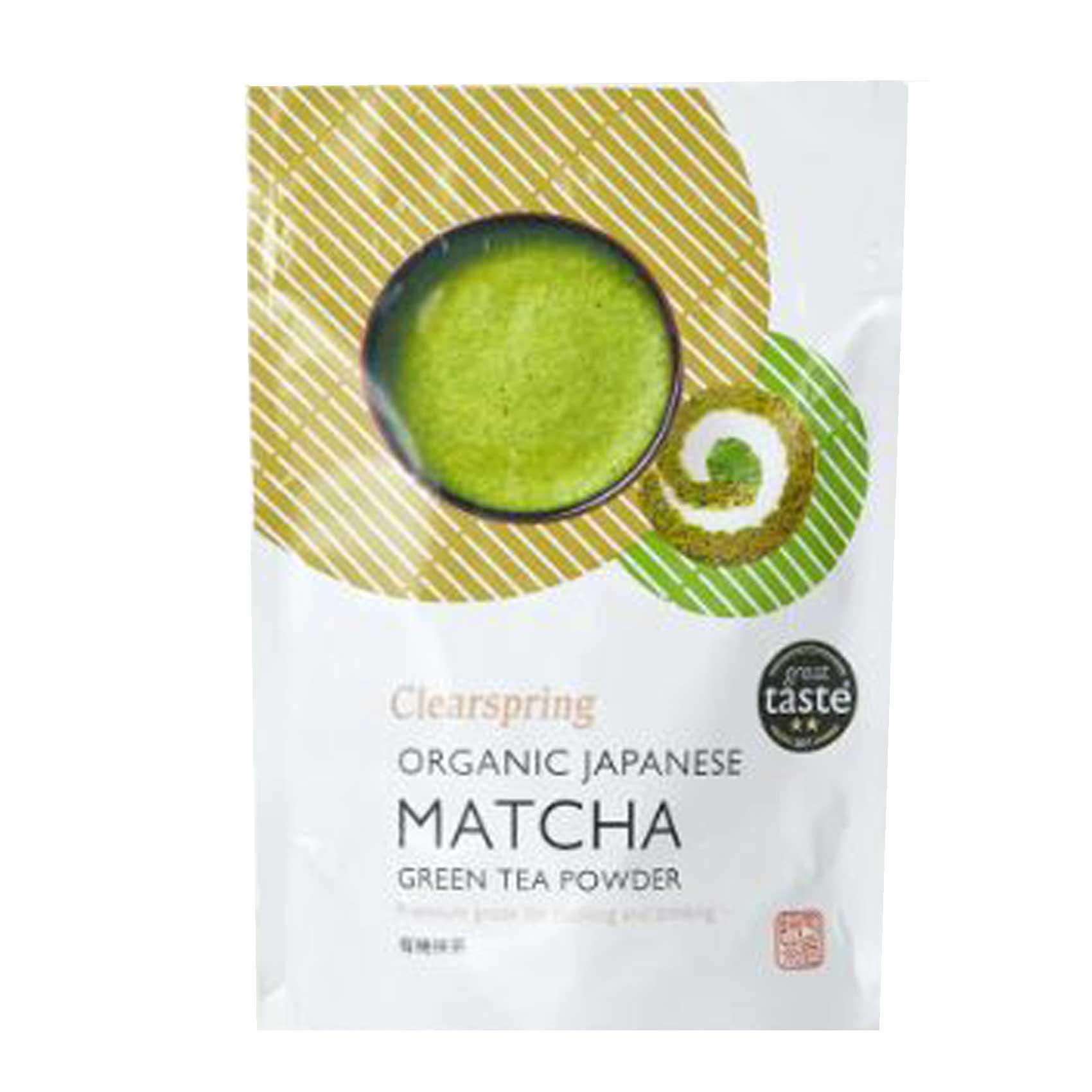 Clearspring Japanese Organic Matcha Green Tea Powder 40g
