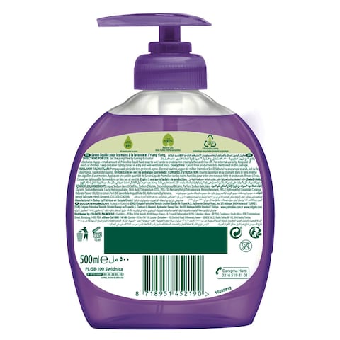 Palmolive Natural Liquid Hand Soap Aroma Sensations So Relaxed 500ml