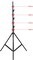 Coopic L240 Aluminum Alloy Photo Studio Light Stand 7.9Ft/94.4 Inch/240cm/2.4m With 1/4&quot; Screw For Studio Kits, Video Light, Softbox, Reflectors, Umbrella.