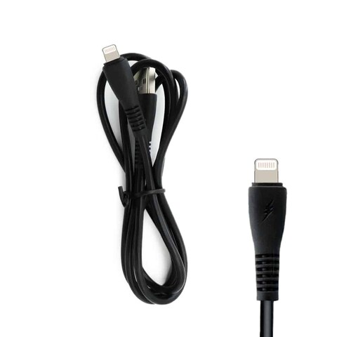 IT holy USB-A to Lightning Cable 1 Meter Black