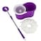 Mop And Bucket Set - Modern Spin 360 Degree Spinning Mop Bucket Home Cleaner, Extended Easy Press Stainless Steel Handle And Easy Wring Dryer Basket For Home Kitchen Floor Cleaning