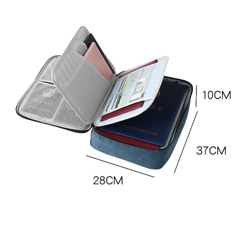Document And I Pad Storage And Organizer With Safe Code Lock. Many Compartments With Perfect Size