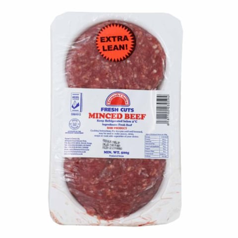 Farmers Choice High grade Mince Beef 500 gr