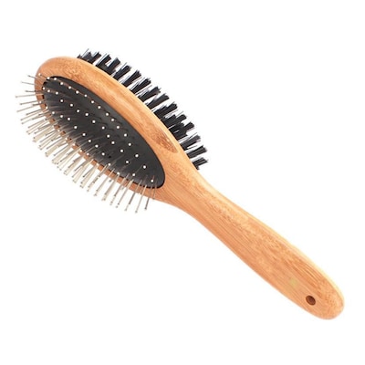 Soleil Bamboo Double Side Pet Brush