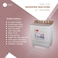 AFRA Twin Tub Washing Machine, 13kg Capacity, White, Plastic Body, Pulsator, AF-1300WMGL, ESMA Approved, 2 Years Warranty