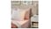Fitted sheet, light pink/white80x200 cm