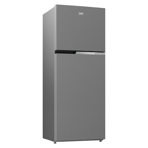 Beko Refrigerator 409Ltr Gross 172x66 Cm Neo Frost ProSmart Inverter Compressor Cool Room Brushed Silver RDNT401XS