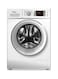SUPER GENERAL Front Loading Washing Machine 1400 Rpm SGW 8400CRMS Silver