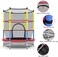 Rainbow Toys - 4 FEET Trampoline For Kids, High Quality Kids Trampoline Fitness Exercise Equipment Outdoor Garden Jump Bed Trampoline With Safety Enclosure.