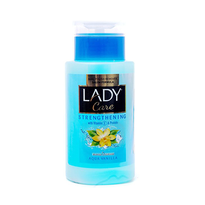 Lady Care Nail Polish Remover  Pump Aqua Vanilla 210ML