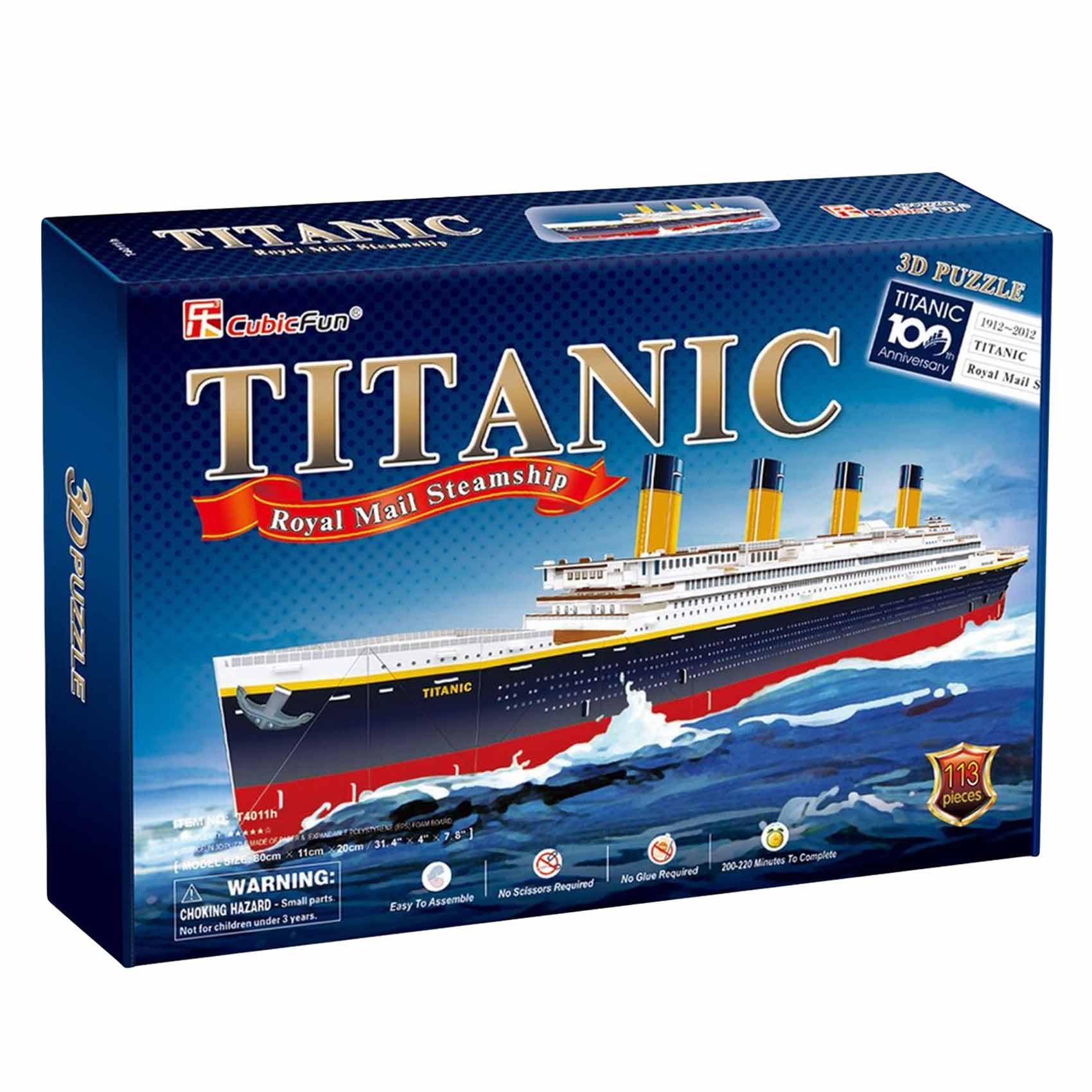 3D PUZZLES TITANIC LARGE