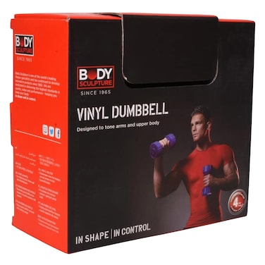 BODY SCULPTURE DUMBBELL VINYL 4KG