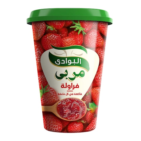البوادي مربى فراولة - 650 جرام