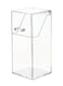 Generic Acrylic Dustproof Makeup Brush Organizer Clear 9 X 9 X 20.5cm