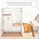 Large cat cage, 2-tier pet cage with 2 large doors with mobile spring door lock, Cat ladder, and 2 large widened floors, Strong quality cage, suitable for multiple cats, and Easy to assemble. (Pink)