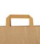 Kraft Flat Handle Paper Bag 25Pcs, 48X32X16Cm