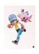 Metal Plate Of The Anime Digimon Poster Multicolour