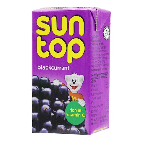 Suntop Blackcurrant Fruit Juice 125Ml