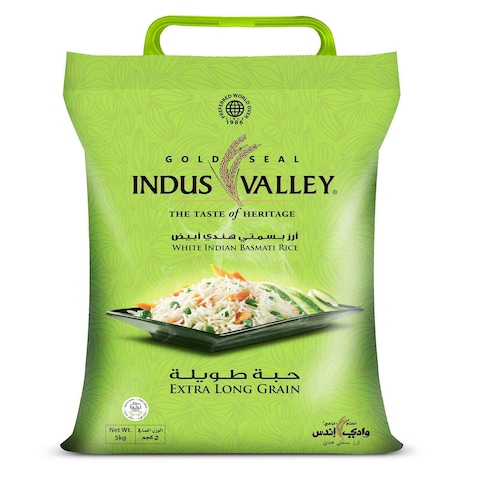 Buy INDUS VALLEY BASMATI RICE 5KG in Kuwait