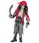 Pirate Skeleton Shirt With Vest And Belt Pants Bandana