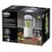 Braun BRJB1015WH 2 In 1 Power Blend Tri Action Technology Countertop Blender 600W 1.25L White/Clear