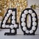Balloon Mosaic - 40 - Black