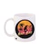 Stranger Things Printed Mug White/Black/Yellow 12ounce