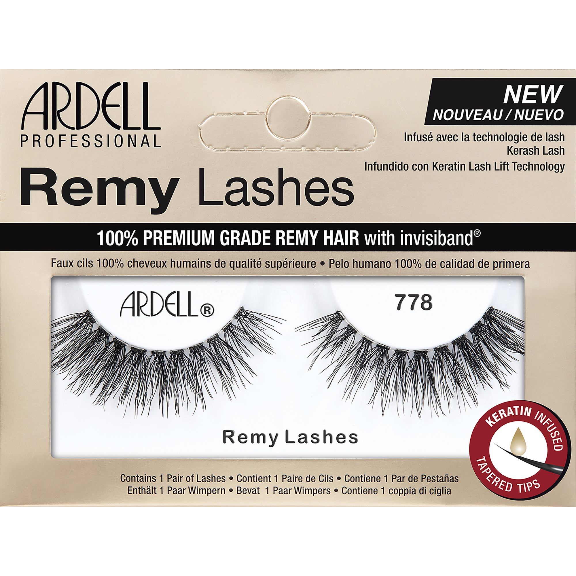Buy REMY LASHES , 778- BLACK - 1 PAIR Online | Carrefour UAE