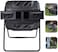 Egardenkart Compost Bin with 2 Dual Rotating Compost Tumbler, 160L Outdoor Compost Bin, Vent Design, for Year-Round Use