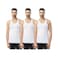 Fruit Of The Loom Sleeveless Vest XL White Pack of 3No RefundExchange for Hygienic Item