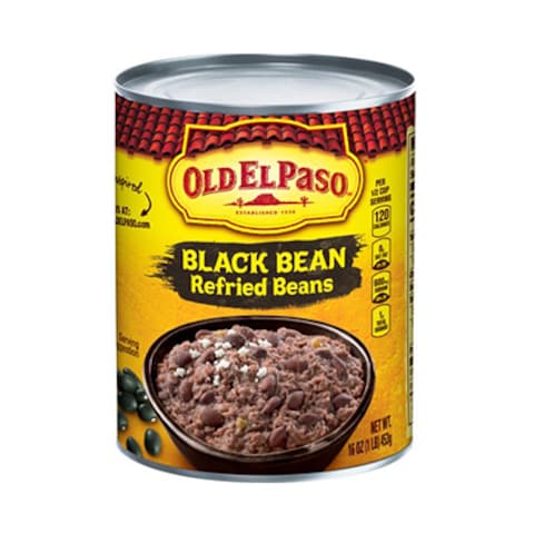 Old El Paso Black Bean Refried 453GR