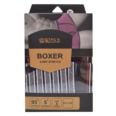 MENS BOXER K/COLL 2PC  524
