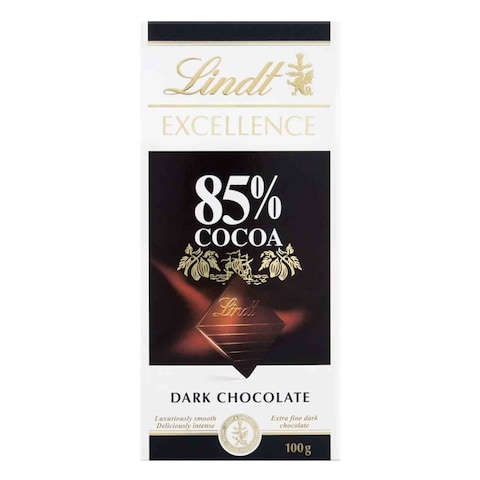 Lindt Excellence 85% Cocoa Dark Chocolate 100g