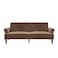In House Nutella 2 In 1 Sofabed Velvet Upholstered - Light Brown