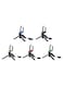 Generic - Mini Tabletop Tripod Stand Black