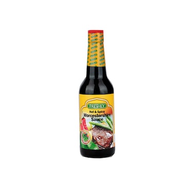 Freshly Hot &amp; Spicy Worcestershire Sauce 283g