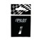 Lampa Stickers Letter I 3D Chrome 18MM