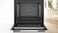 Bosch Series 8 Built In Oven 60x60cm, Digital Control Ring, TFT Touch Display, Home Connect For Control Via the App, HBG7341B1M, Black