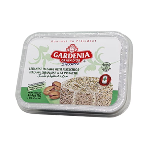 Gardenia Grain DOr Desert Pistachios Lebanese Halawa 454GR