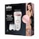 Braun Silk-epil 9 Wet &amp; Dry Epilator for Women - White - SES9-720