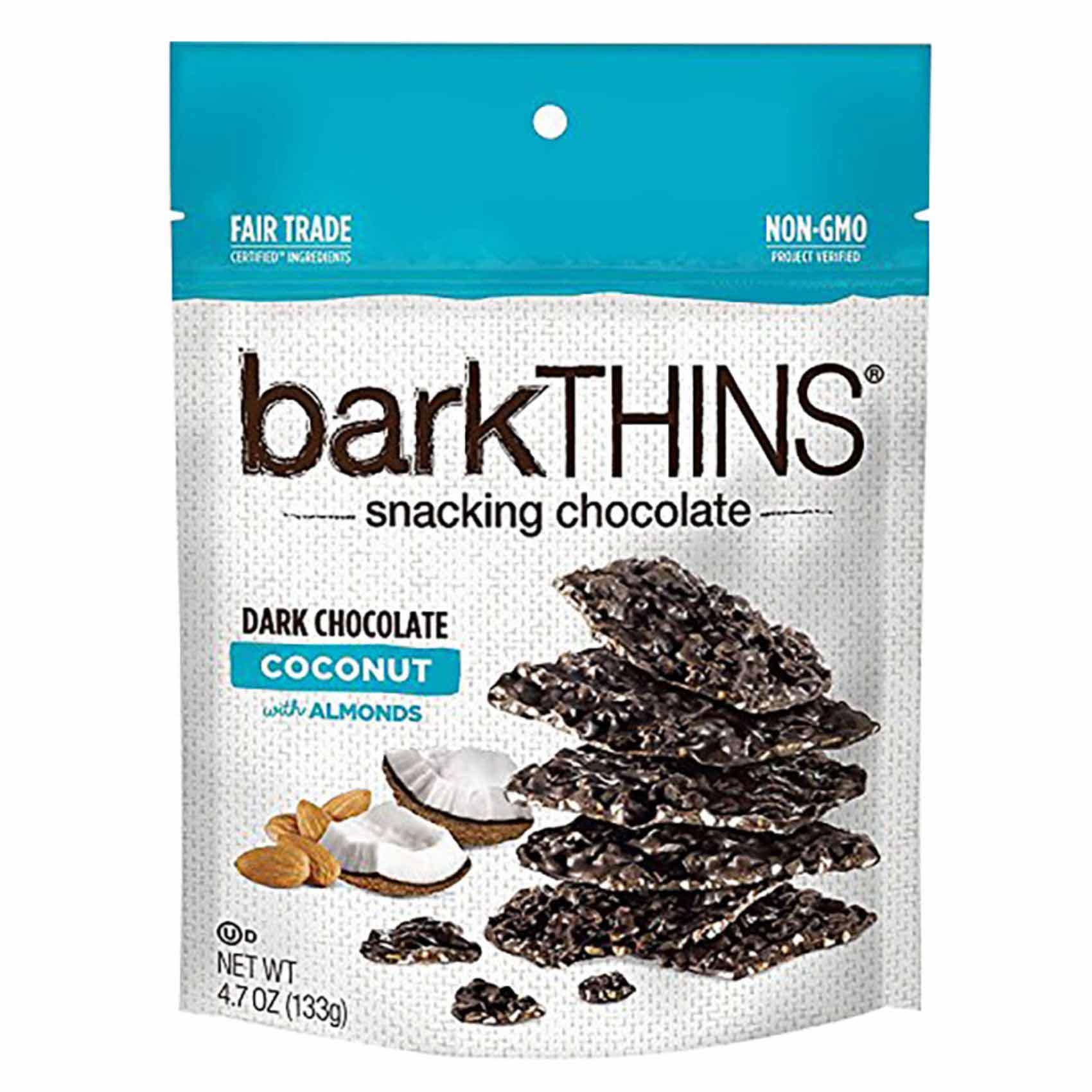 Hershey&#39;s  Barkthins Coconut And Almond Chocolate 133g