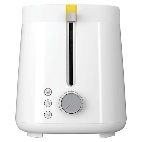 Beko Toaster - 2 Slices - 800 Watt - White - TAM4220W