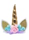 Generic Unicorn Horn Cake Decoration Topper