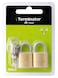 Terminator brand Brass Pad Locks Set of 2