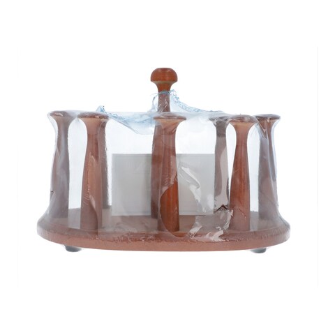 Am Wares Kitchen Wooden Glass Stand