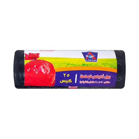 هاي ستار رول اكياس قمامة - 70 * 90 سم - 25 كيس
