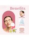 2 in 1 Ice Roller for Face, Natural Jade Stone Silicone Ice Roller and  Gua Sha Set, Ice Mold for Face, Ice Facial Roller for Face and Eye, Skin Massager for Face Beauty Gift for Women